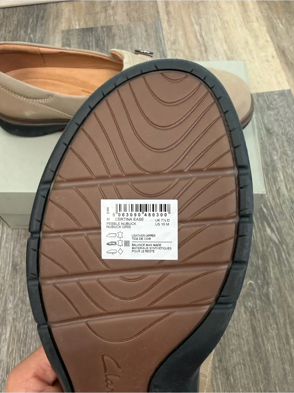 Clarks classic slip